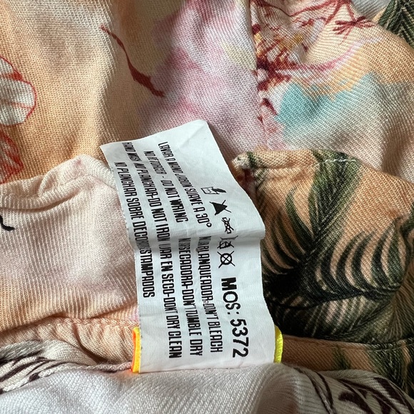 AGUA BENDITA SKIRT Wrap Vienna Luau Mini ONE SIZE Cover Up - Picture 3 of 6